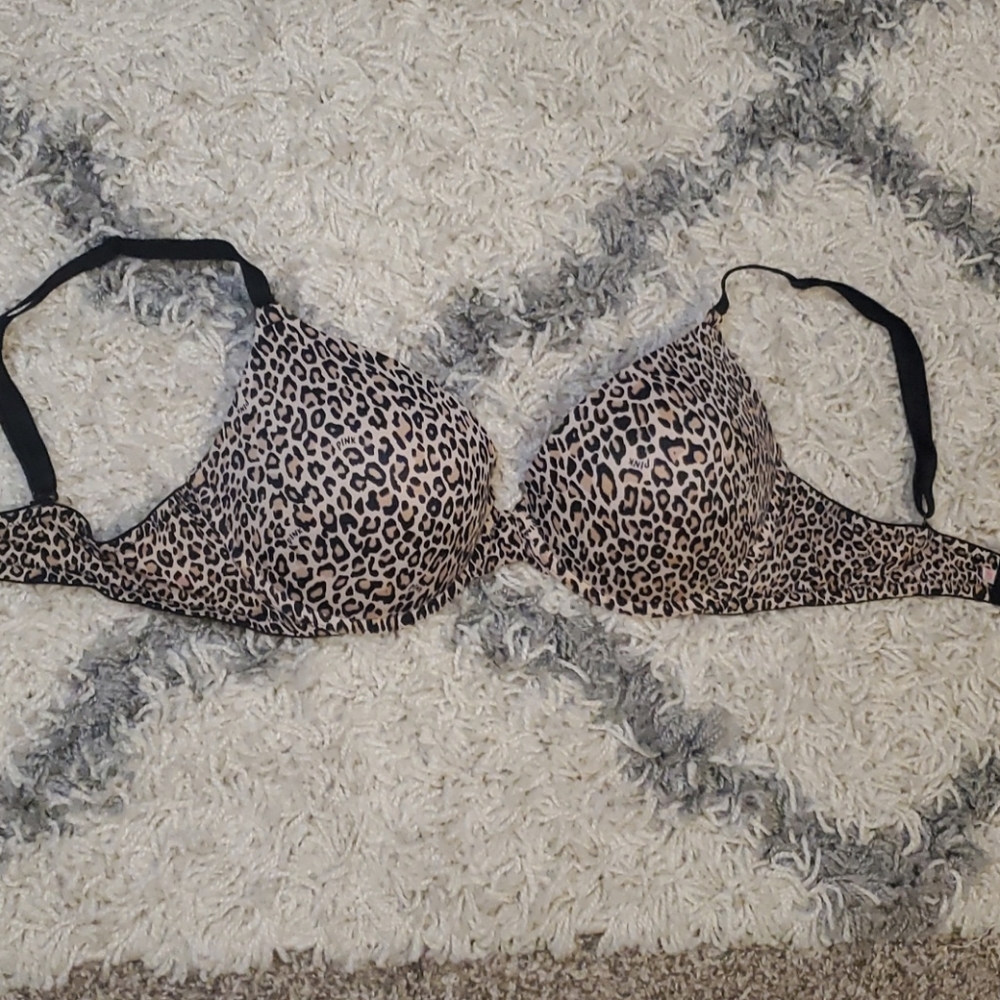 Pink bra